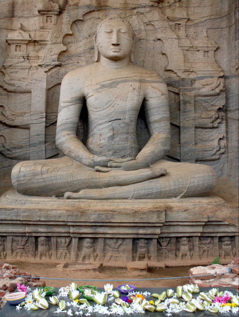 Buddha Statue at Gal Vihara